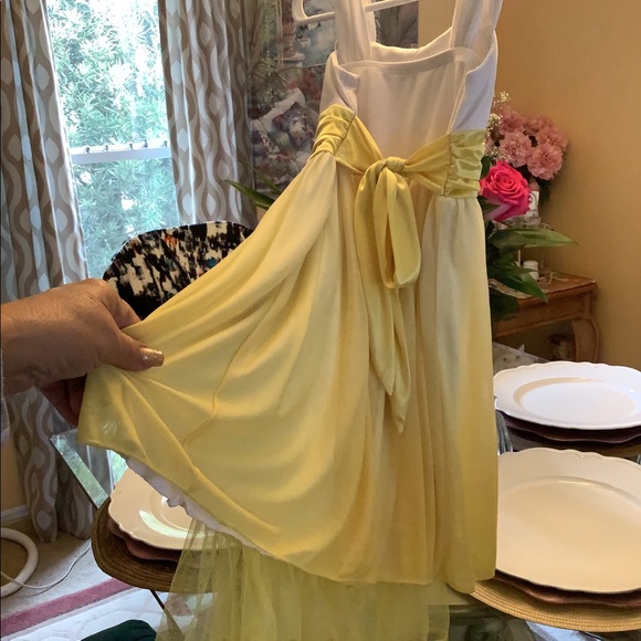 Sequin Hearts dress Grecian Look white formal or party 🎉 look soft material <7> - Picture 10 of 11